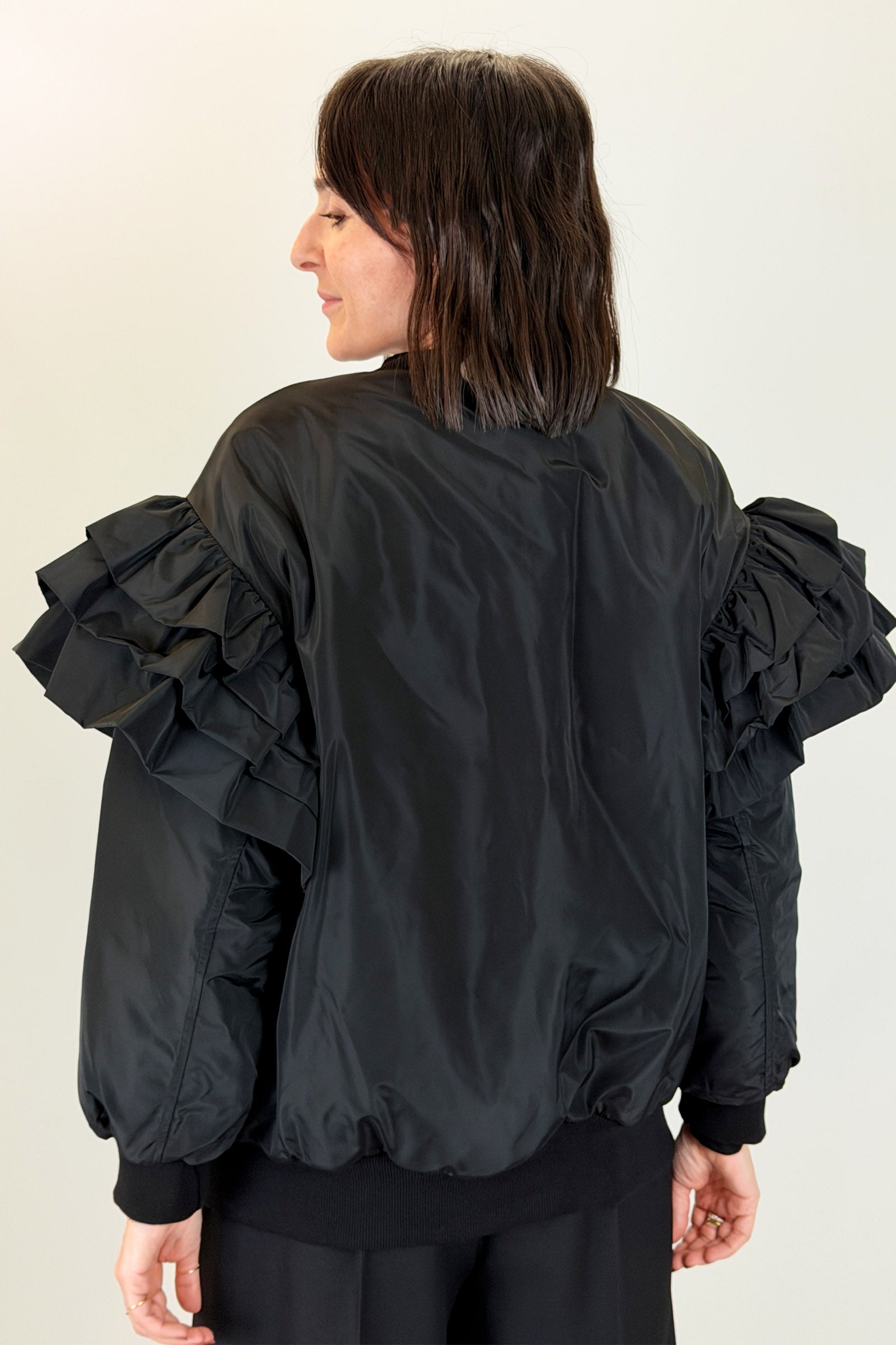 Bomber manica rouges