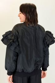 Bomber manica rouges