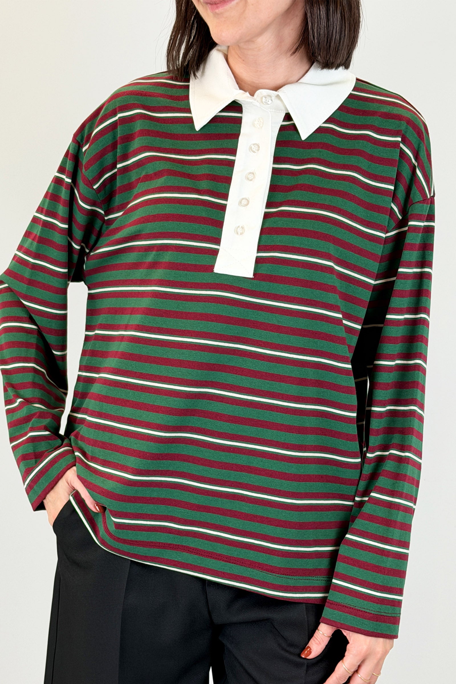 Polo rigata