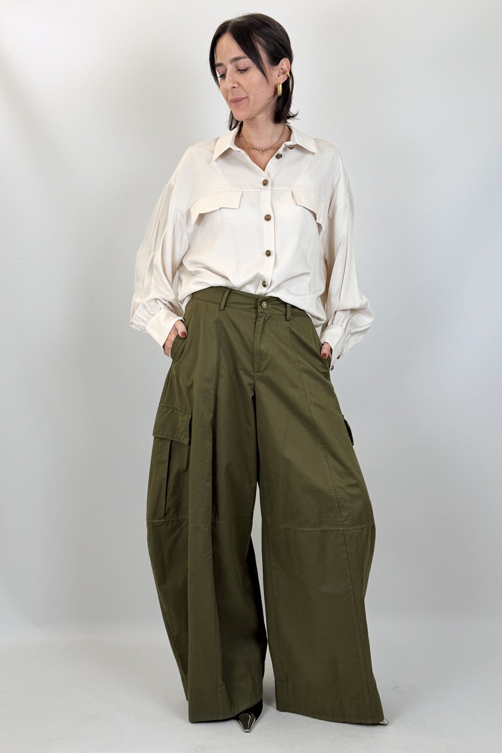 Pantalone maxi balloon cargo