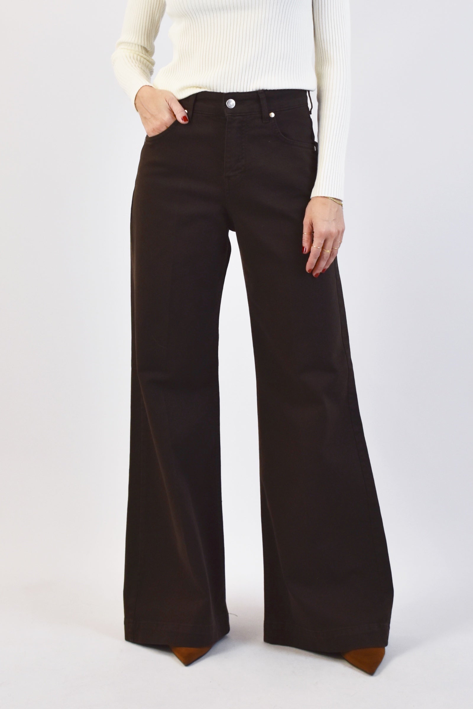 Pantalone dritto 5 tasche