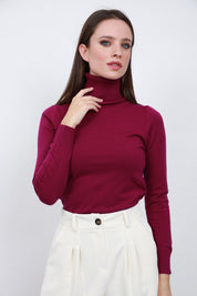 Maglia collo alto ciclista