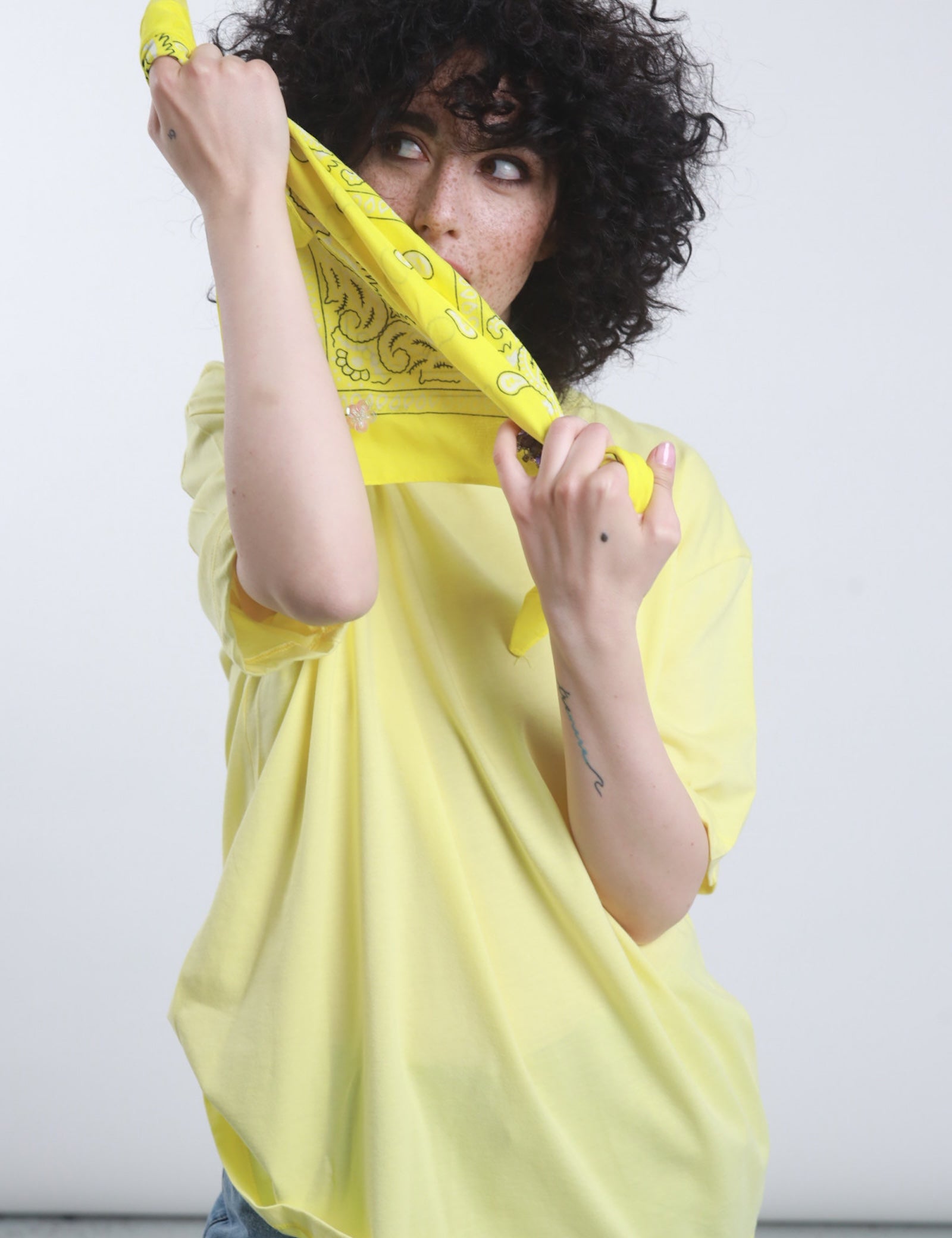 T-shirt bandana decorata