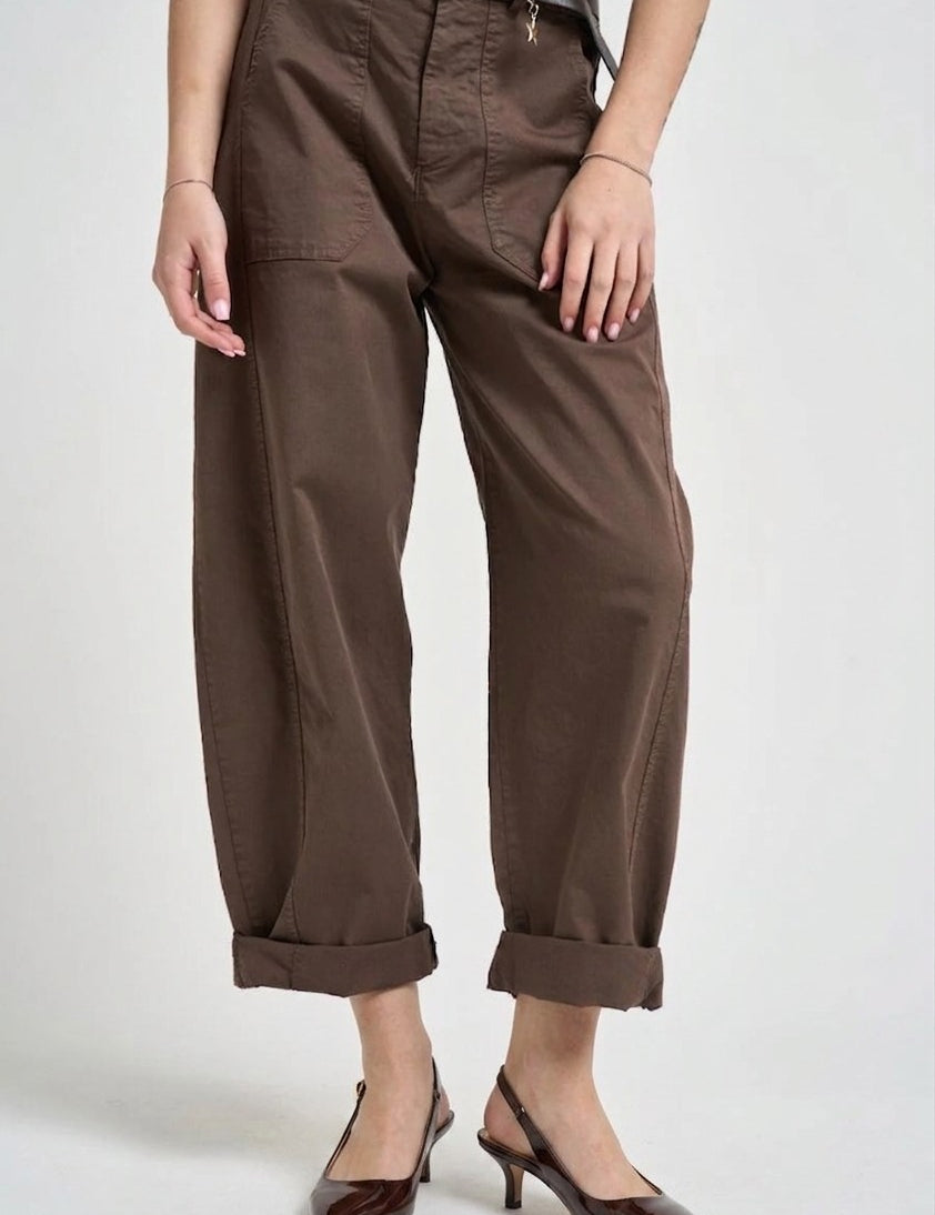 Pantalone ovetto con cintura