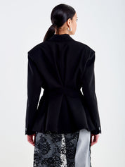 Giacca caramella doppiopetto