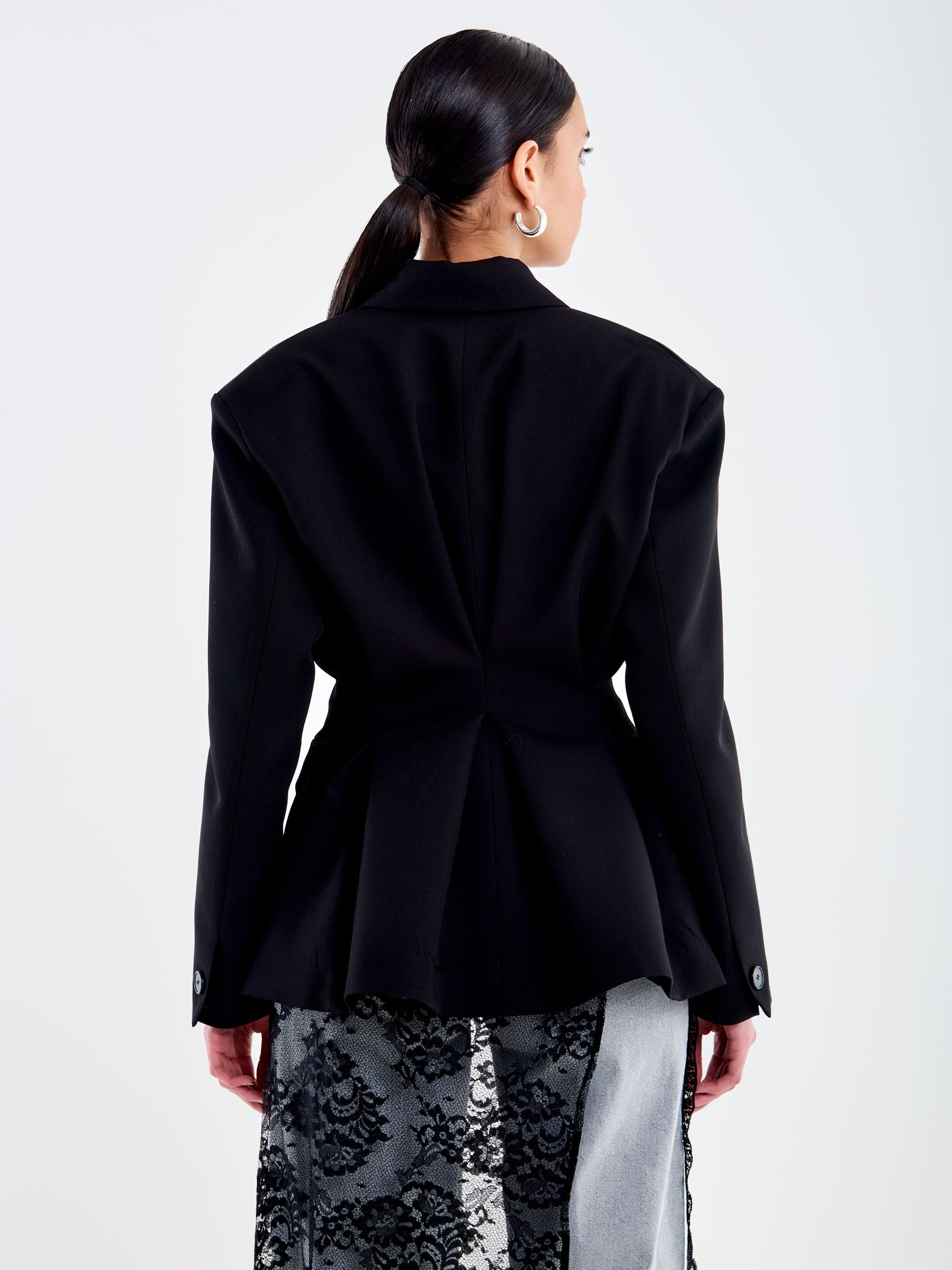 Giacca caramella doppiopetto