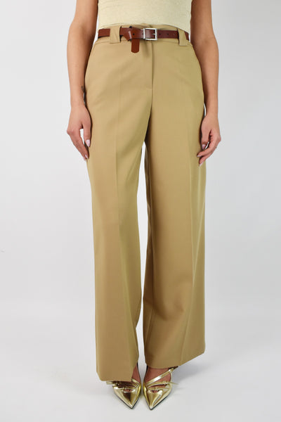 Pantalone dritto con cintura