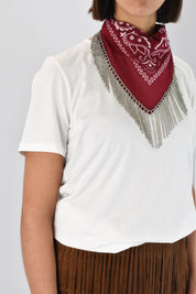 T-shirt bandana strass