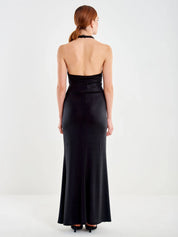 Abito lungo annodato