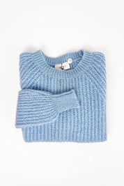 Maglia girocollo mohair