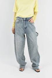 Jeans work strass