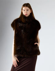 Gilet ecopelliccia