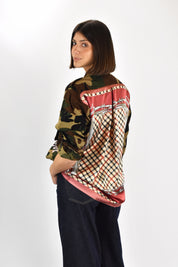 Camicia mimetica foulard