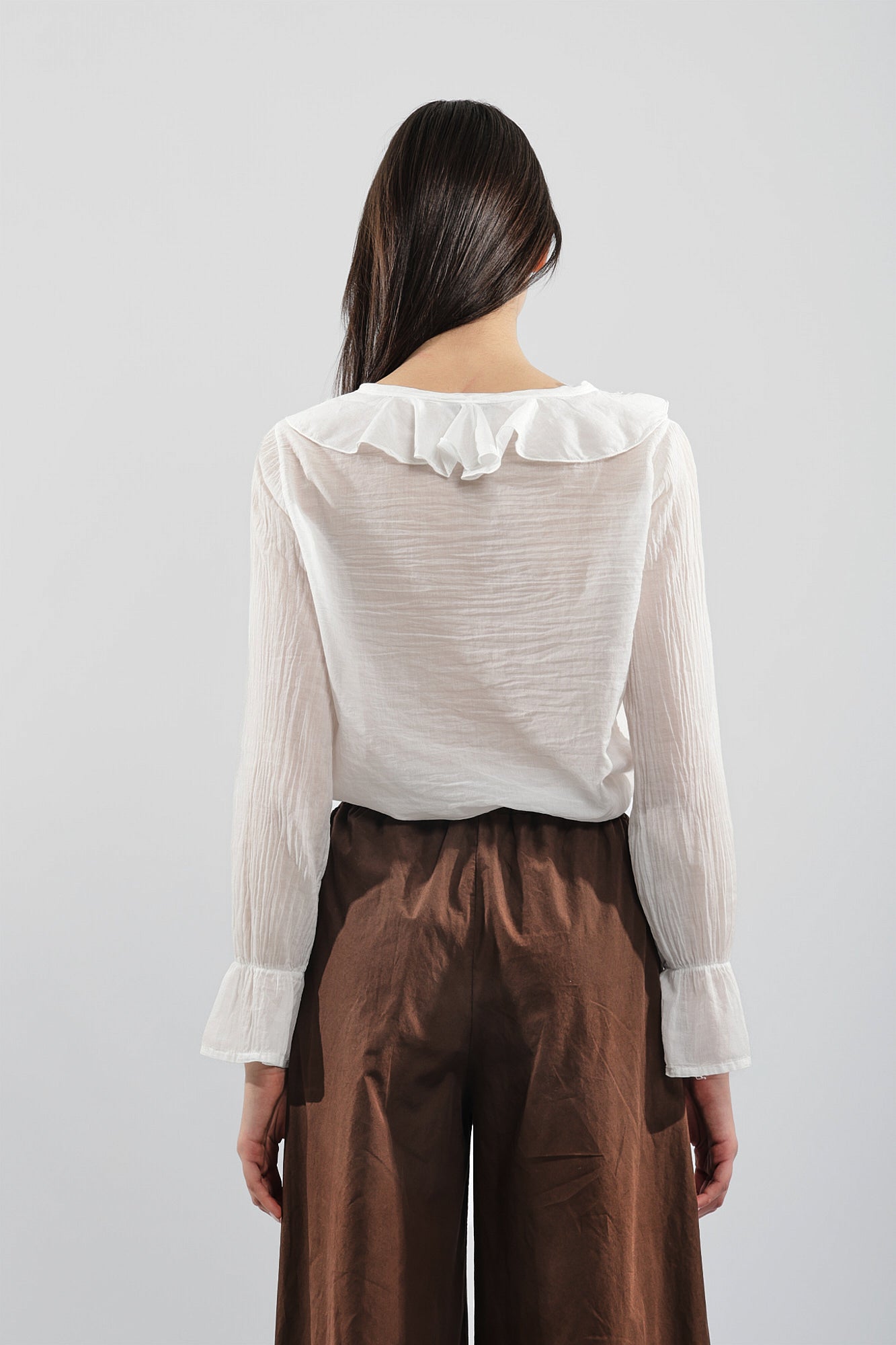 Camicia rouches