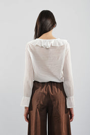 Camicia rouches