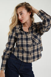 Camicia check rotture