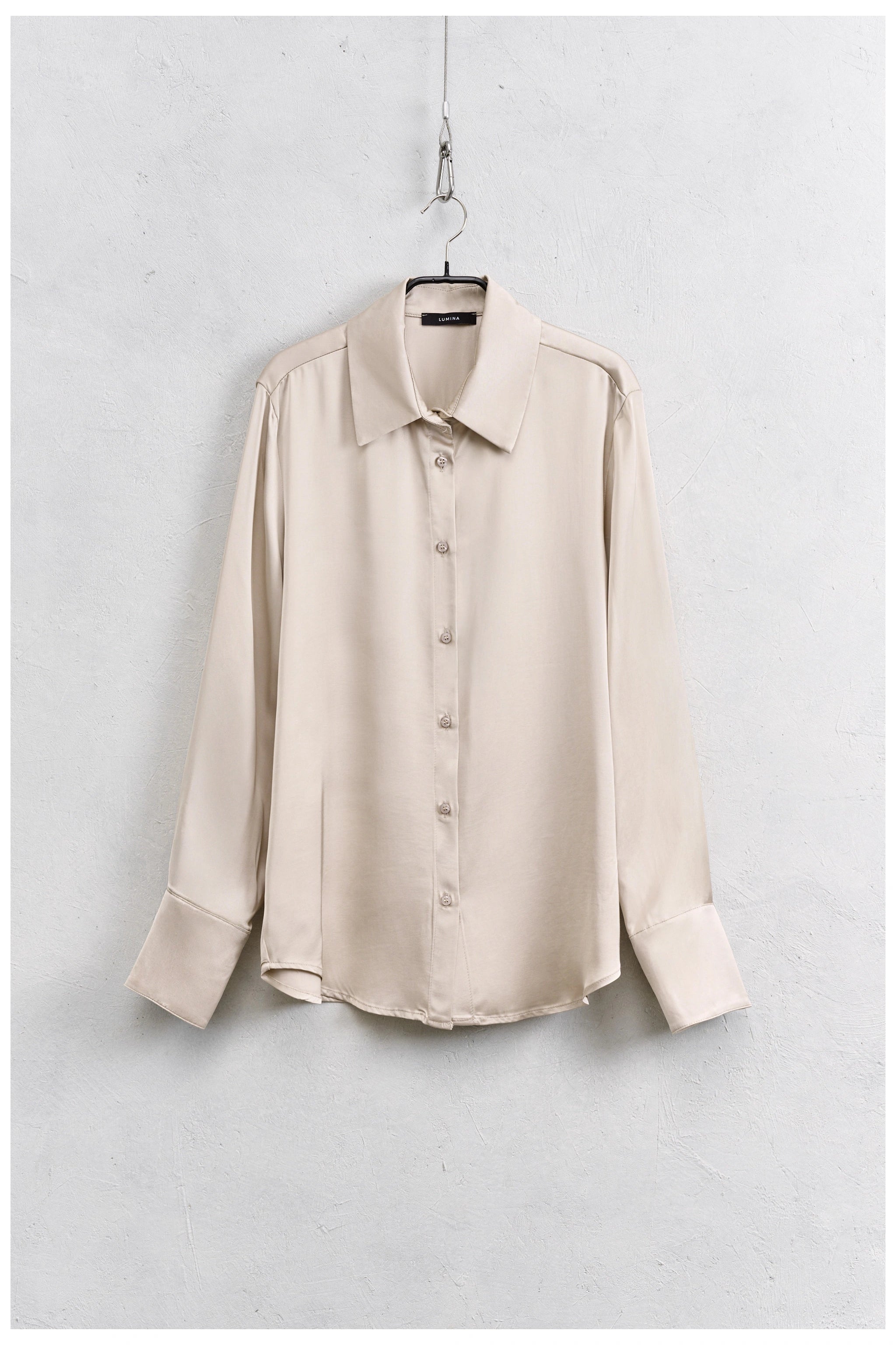 Camicia in raso