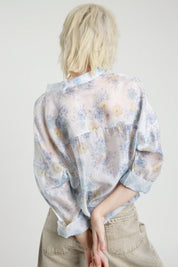 Camicia fantasia con nodo
