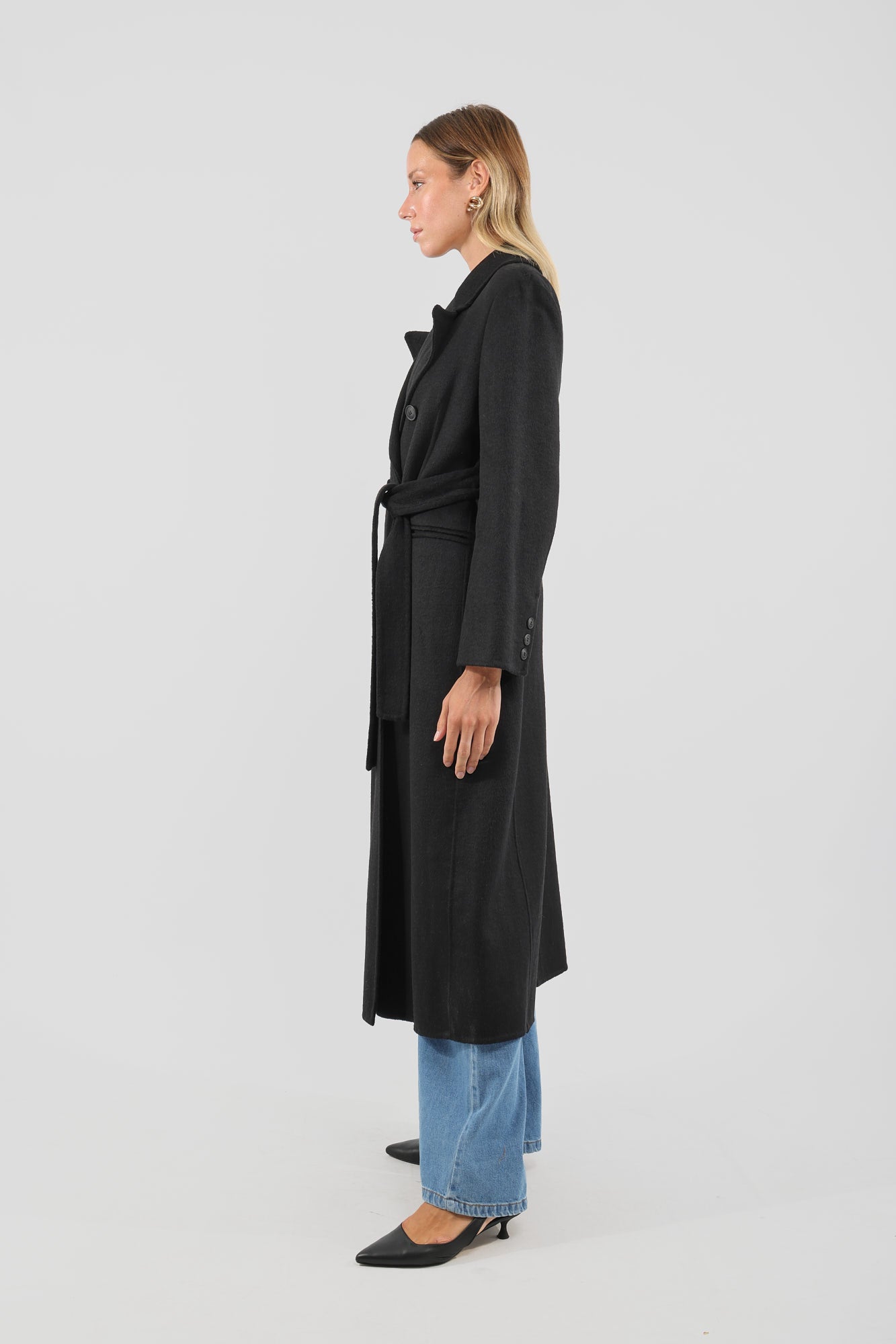 Cappotto over cintura+spalline