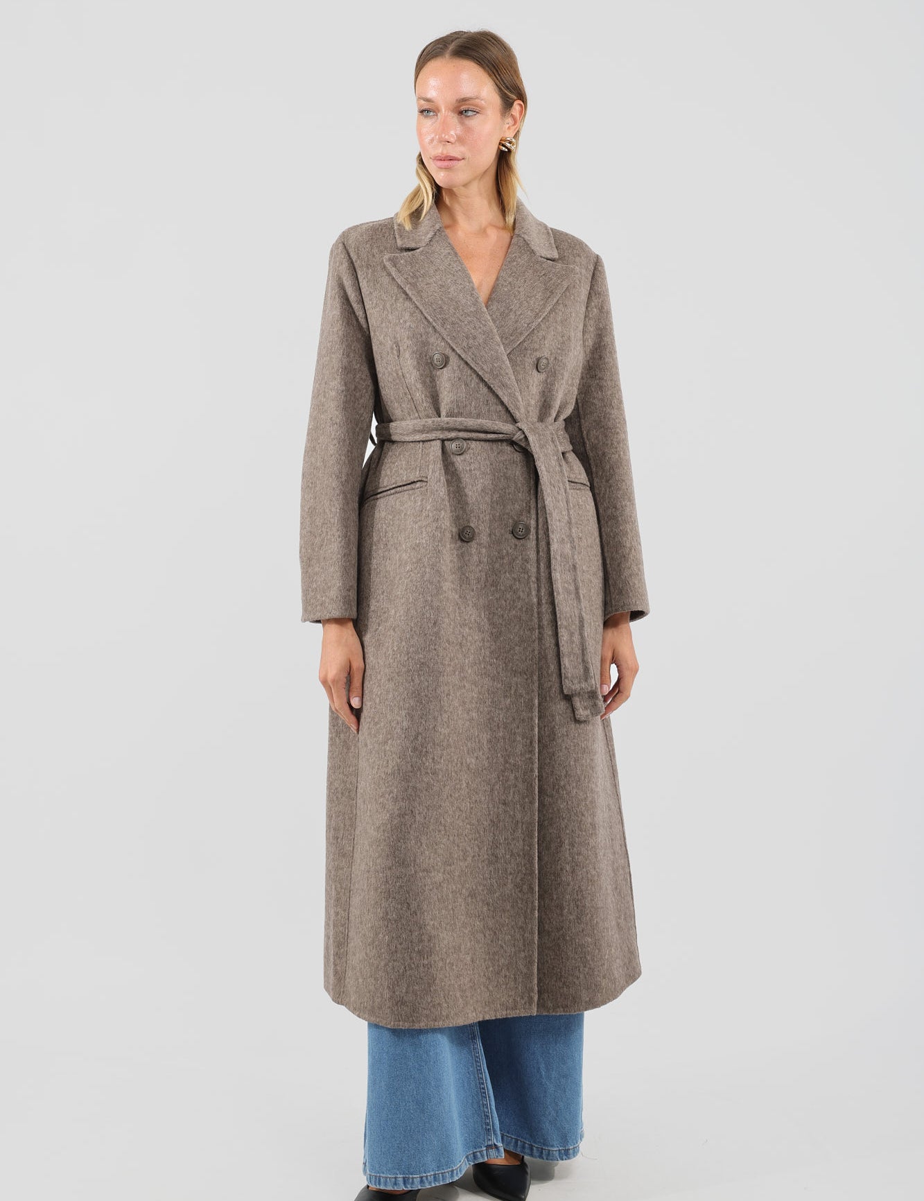 Cappotto over cintura+spalline