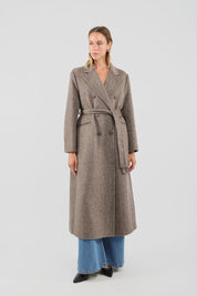 Cappotto over cintura+spalline