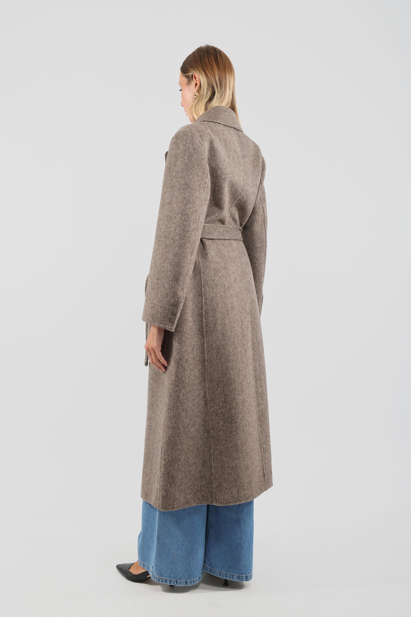 Cappotto over cintura+spalline
