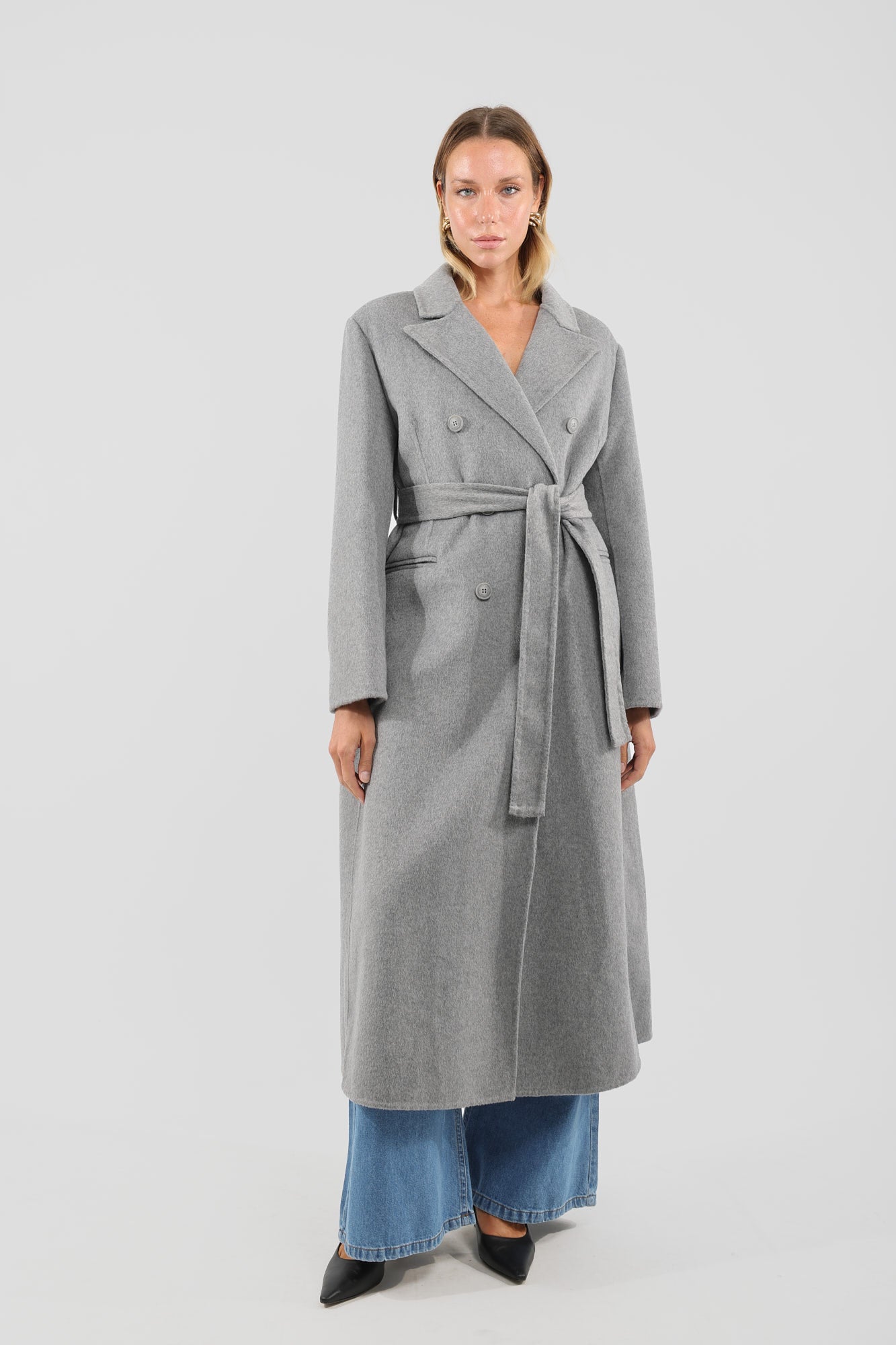 Cappotto over cintura+spalline