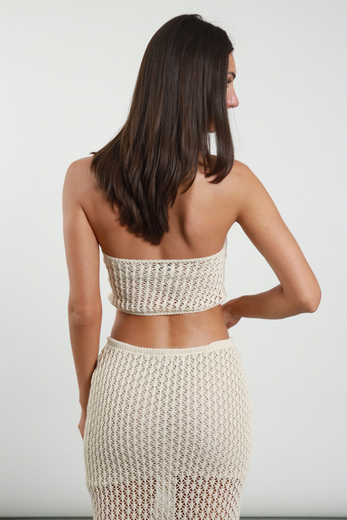 Set crochet top + gonna