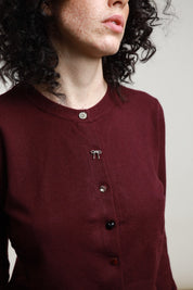 Cardigan fiocchetti gioiello