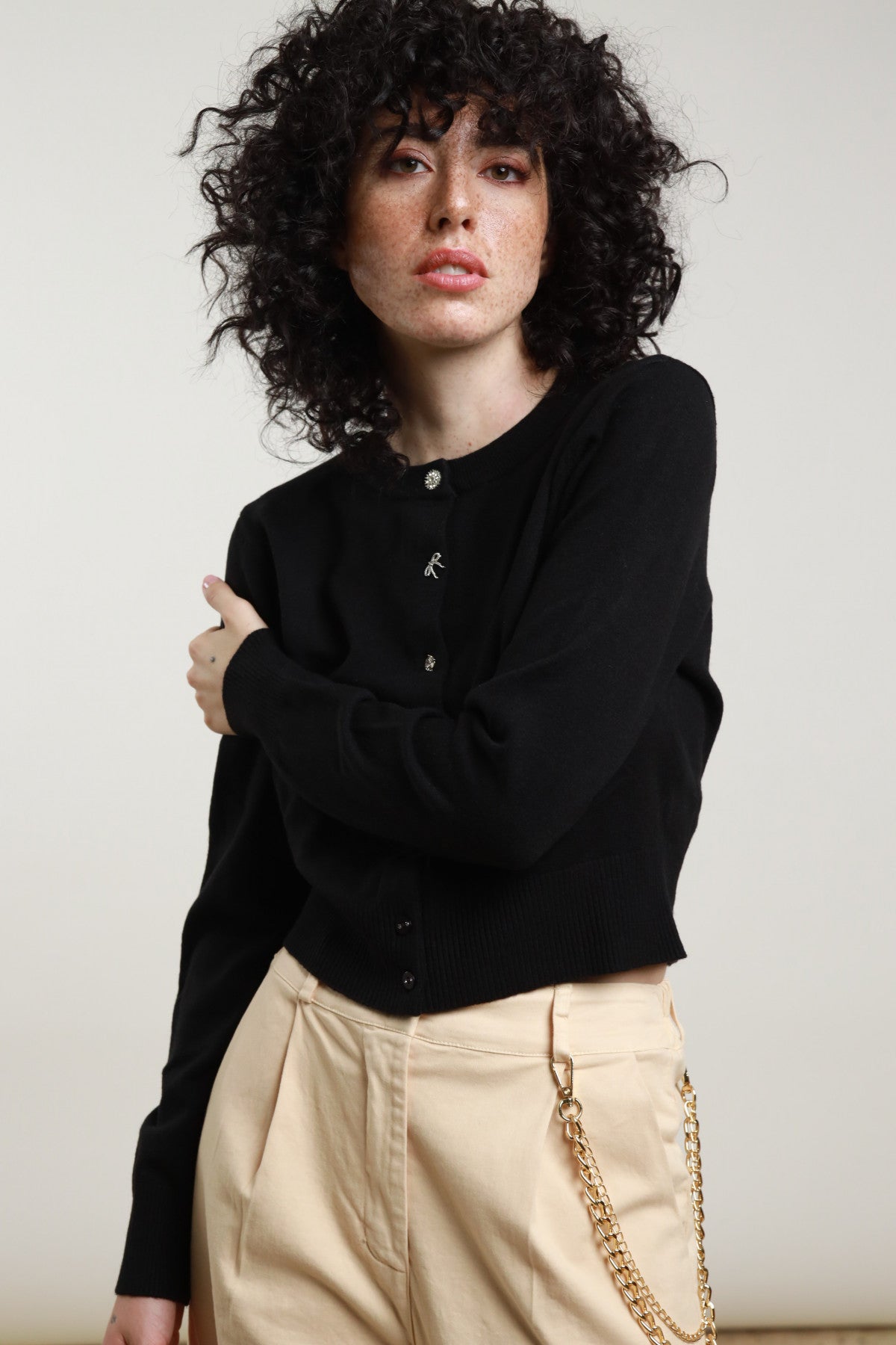 Cardigan fiocchetti gioiello