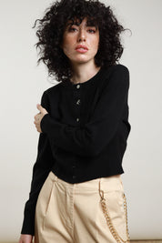Cardigan fiocchetti gioiello