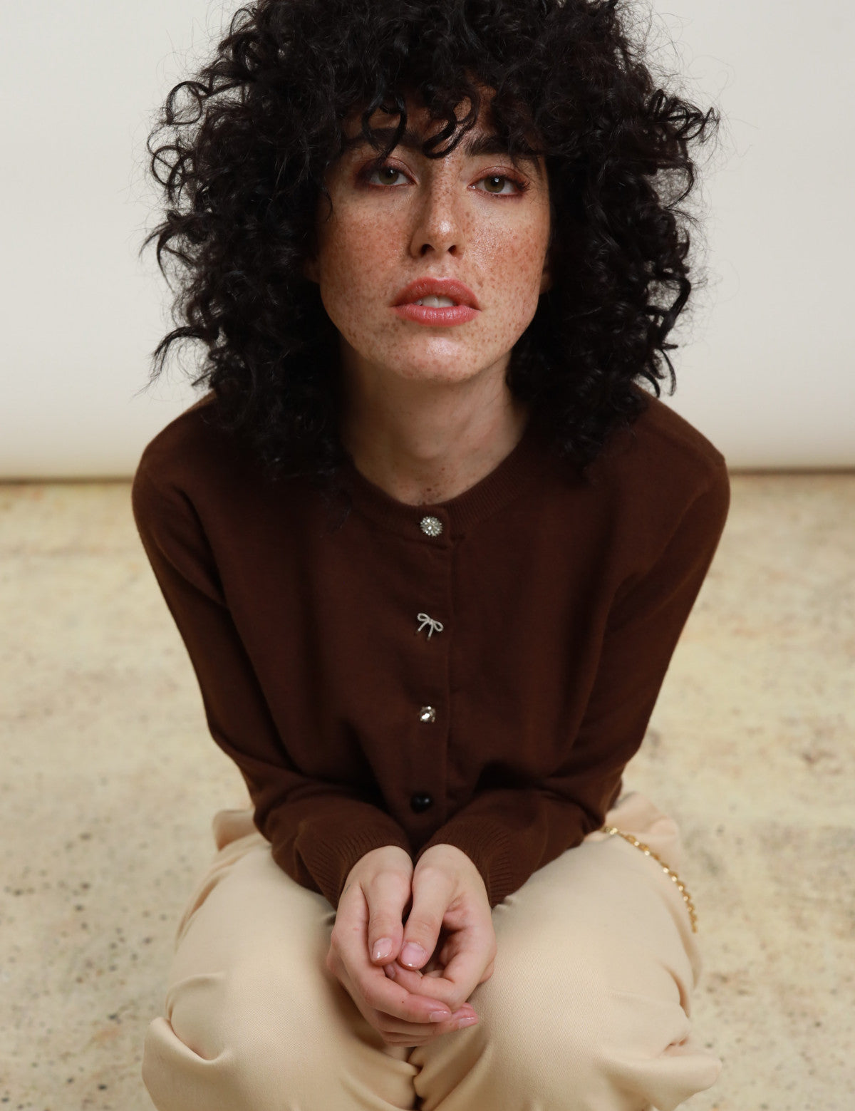 Cardigan fiocchetti gioiello