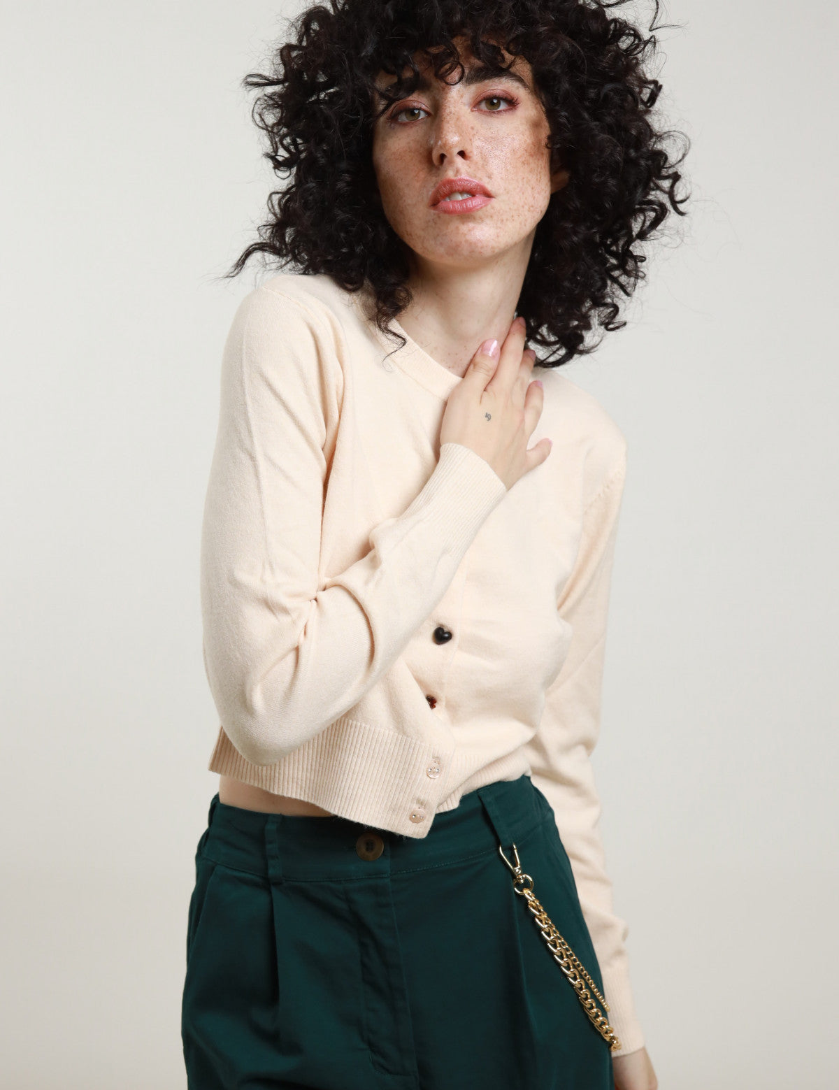 Cardigan fiocchetti gioiello