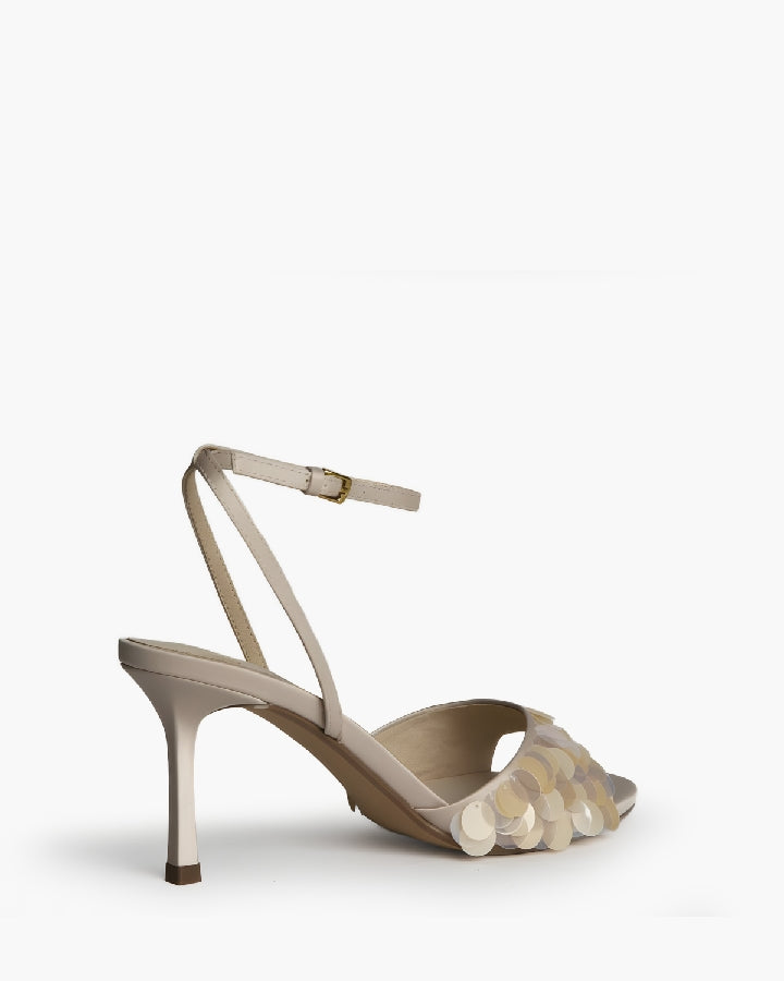 Sandalo con paillettes