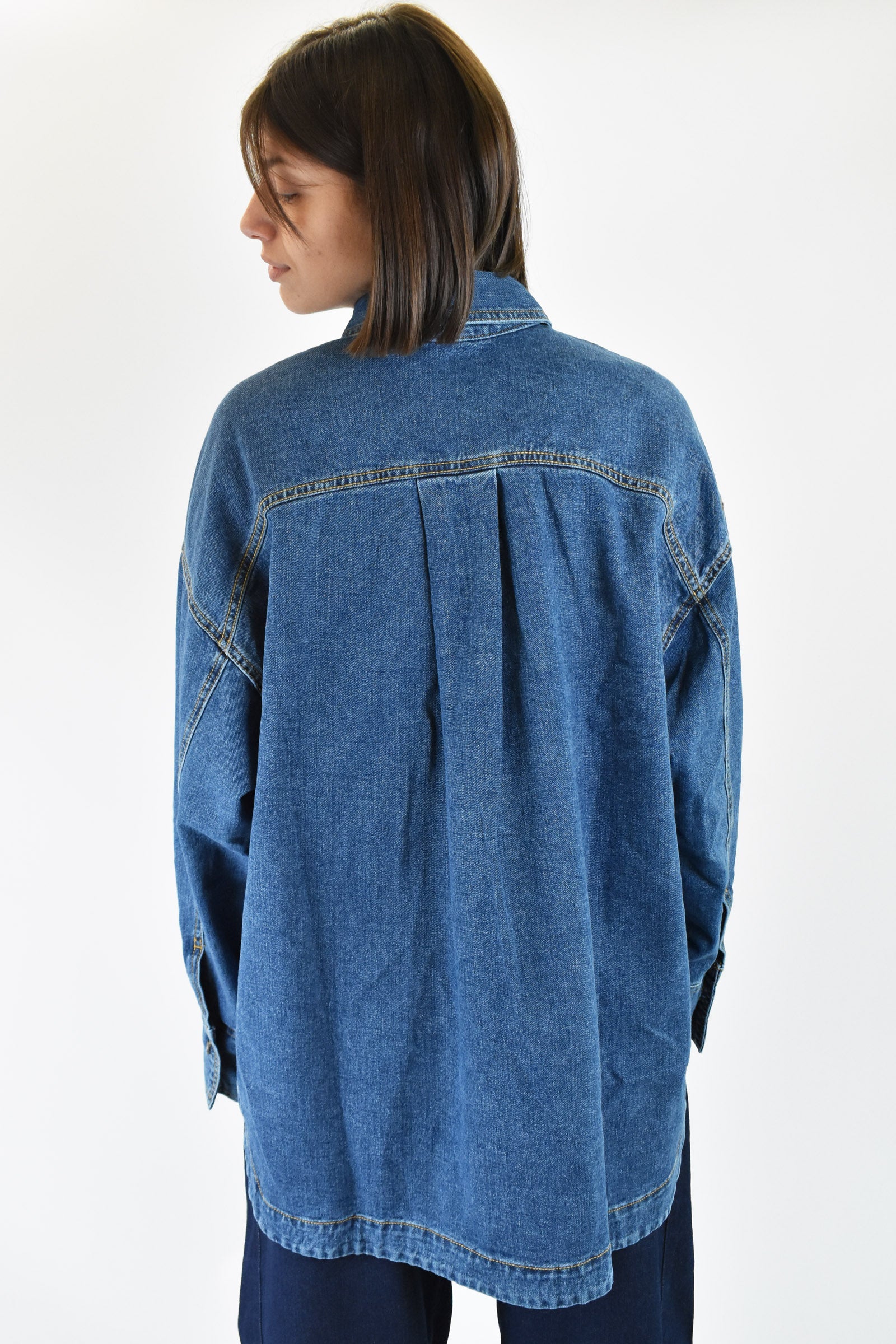 Camicia lunga over CASSANDRA