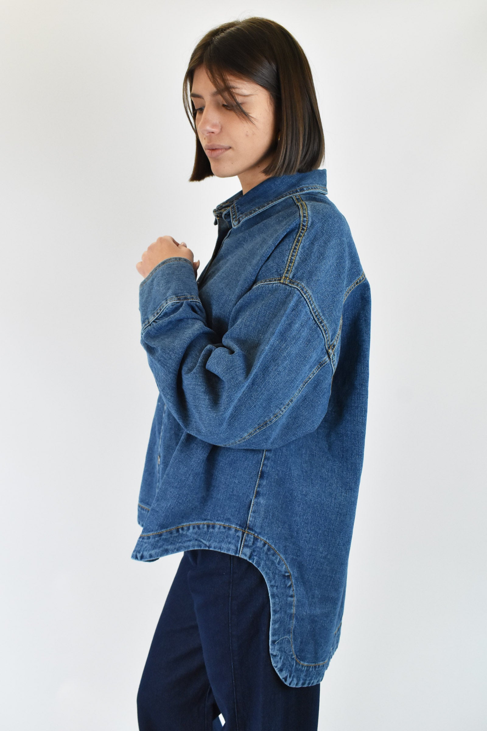 Camicia lunga over CASSANDRA