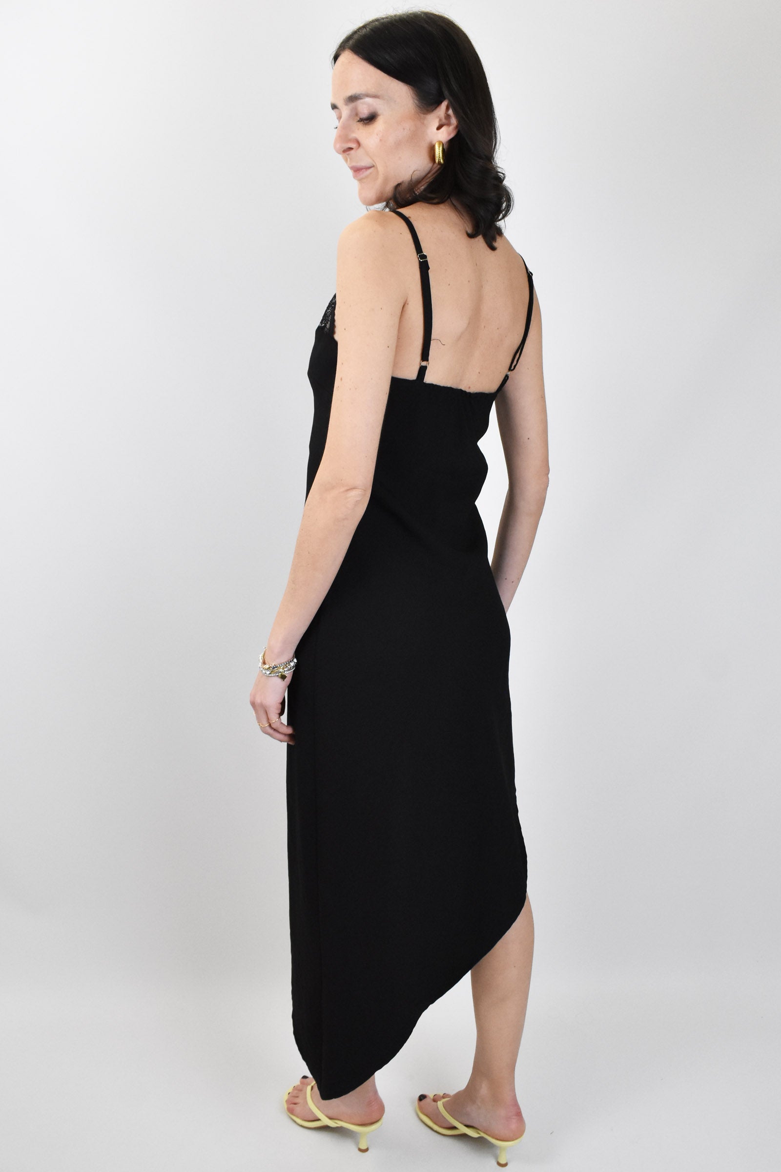 Abito bralette diagonale