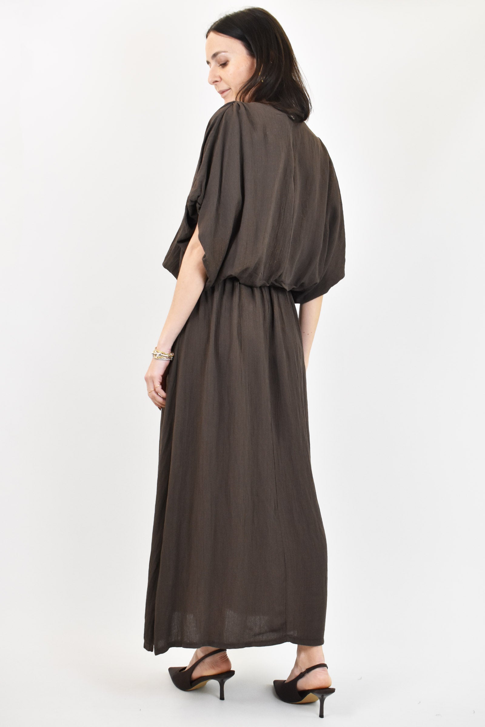 Abito palloncino lurex