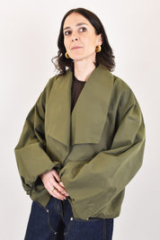 Bomber collo scialle