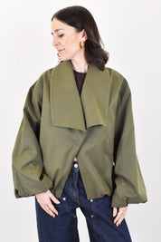 Bomber collo scialle