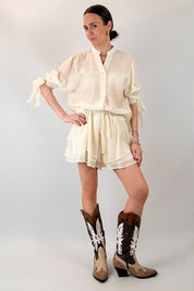 Camicia con fiocchi