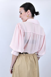 Camicia georgette manica 3/4
