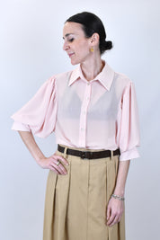 Camicia georgette manica 3/4