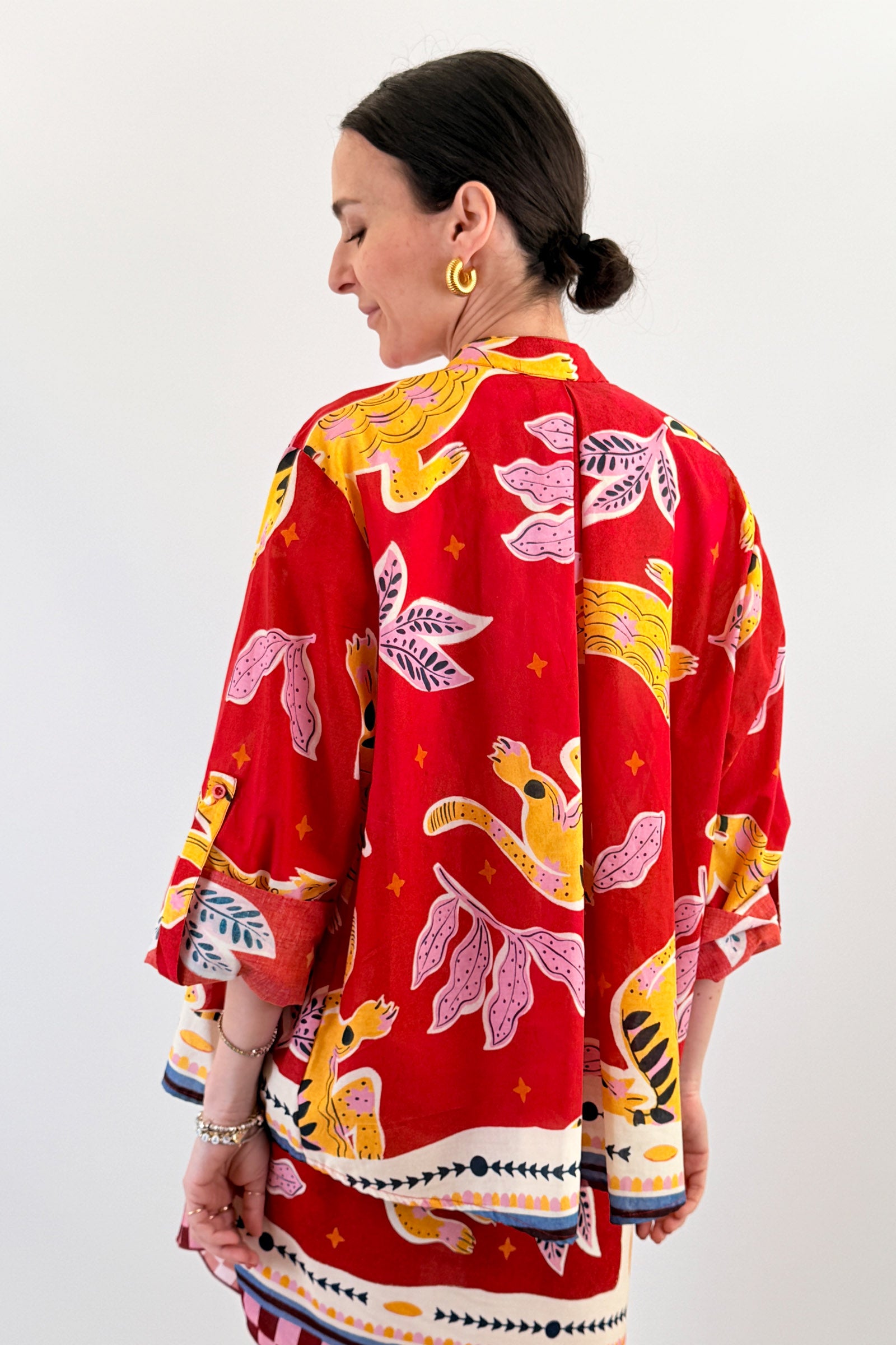 Camicia stampa foulard