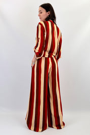 Pantalone fantasia righe