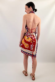 Gonna pareo foulard