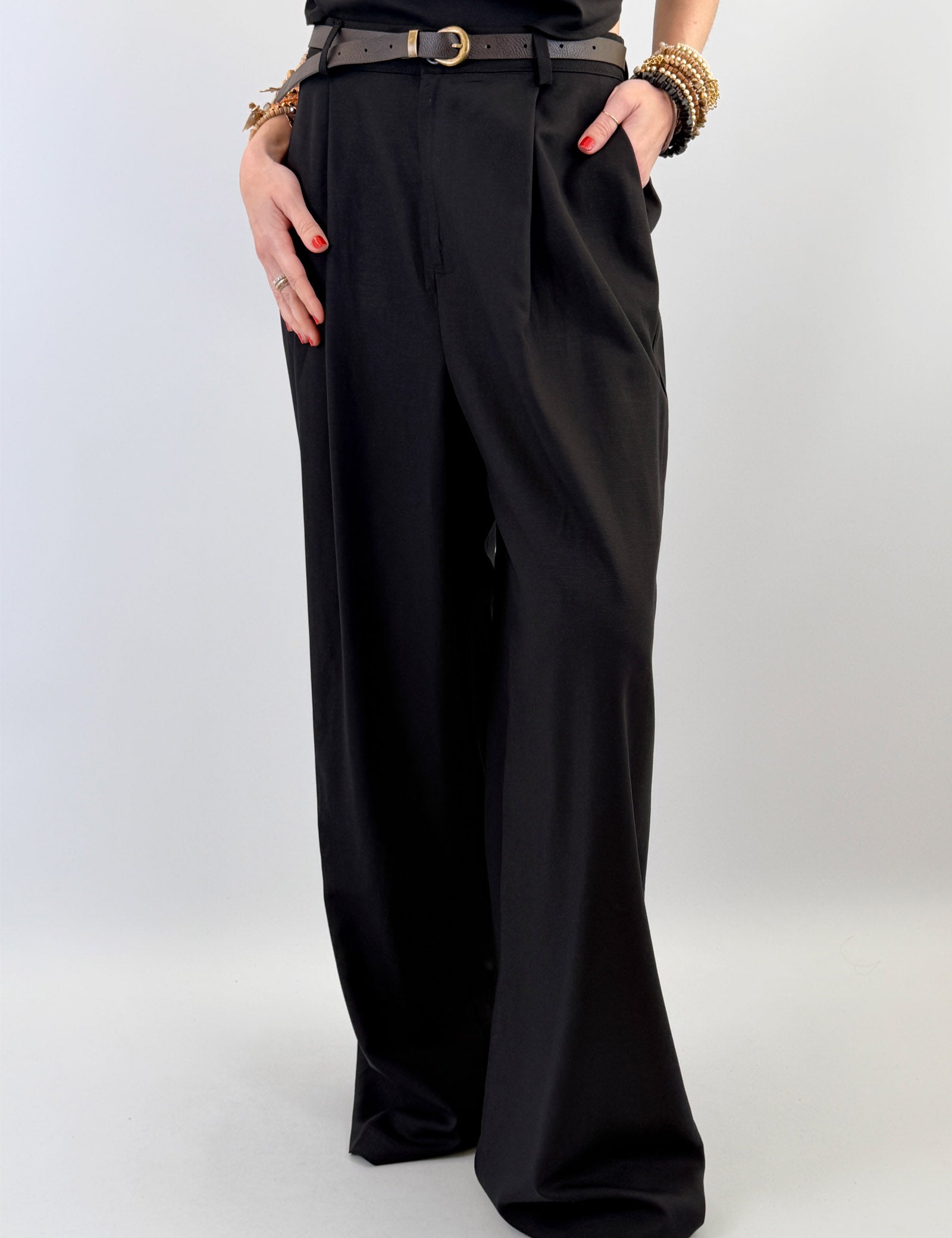 Pantalone con pinces