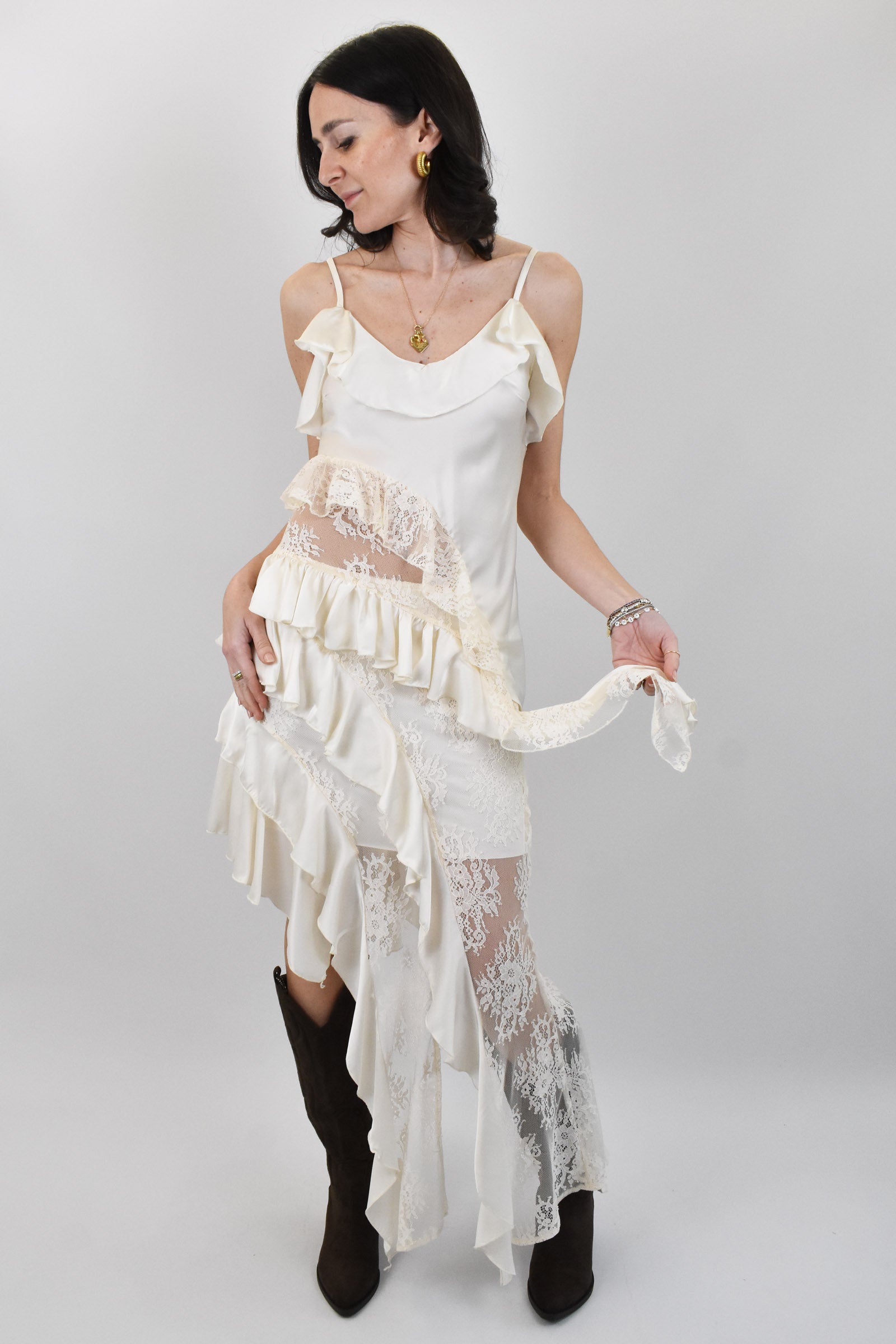 Top asimmetrico rouches