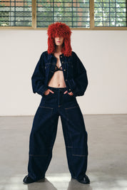 Jeans balloon wide leg