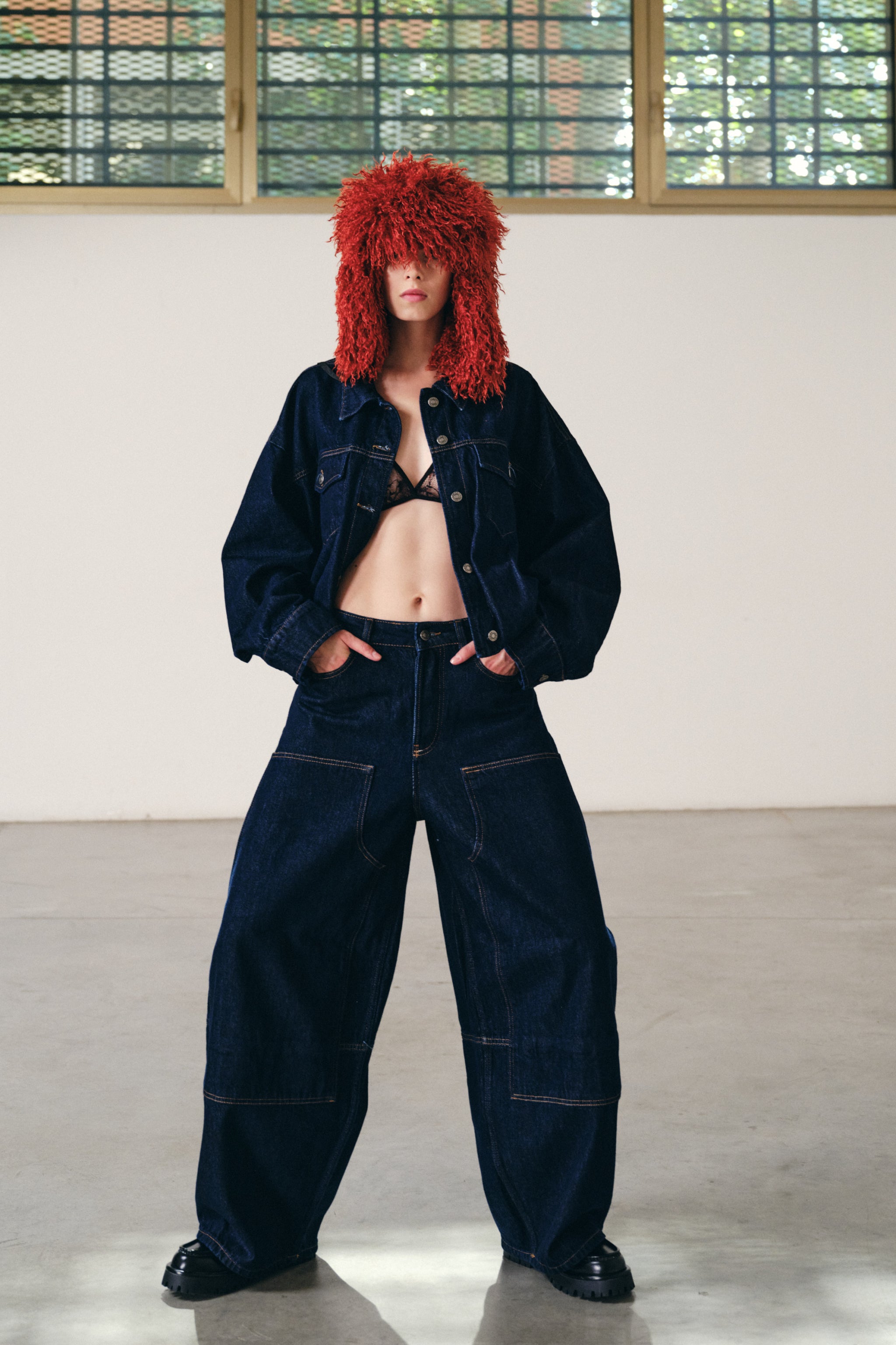 Jeans balloon wide leg